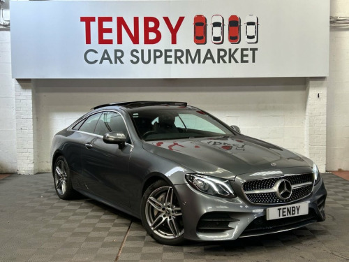 Mercedes-Benz E-Class E300 2.0 E300 AMG Line (Premium) Coupe 2dr Petrol G-Tro 