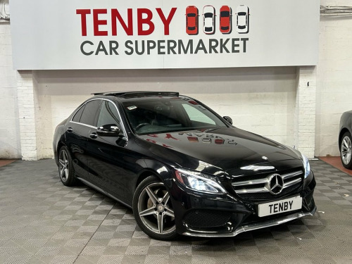 Mercedes-Benz C-Class  2.1 C220d AMG Line (Premium) Saloon 4dr Diesel G-T