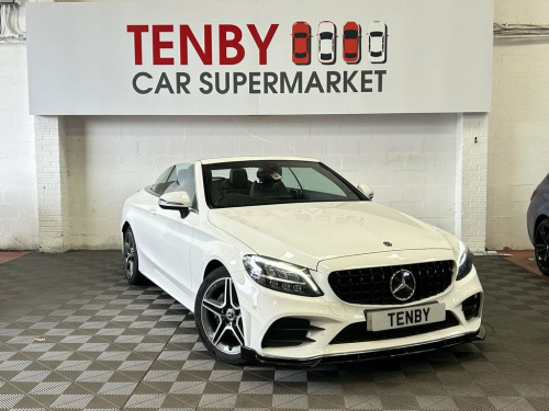 Mercedes-Benz C-Class C200 1.5 C200 MHEV AMG Line Cabriolet 2dr Petrol G-Tron