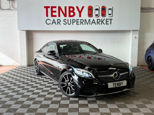 Mercedes-Benz C-Class  2.0 C220d AMG Line (Premium) Coupe 2dr Diesel G-Tr