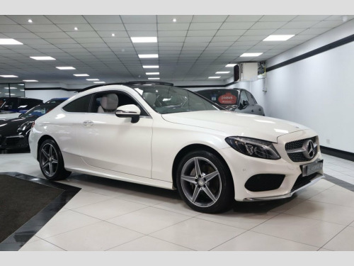 Mercedes-Benz C-Class  2.1 C220d AMG Line (Premium) Coupe 2dr Diesel G-Tr