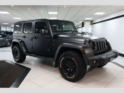 Jeep Wrangler  2.8 CRD Sahara SUV 4dr Diesel Auto 4WD Euro 5 (197
