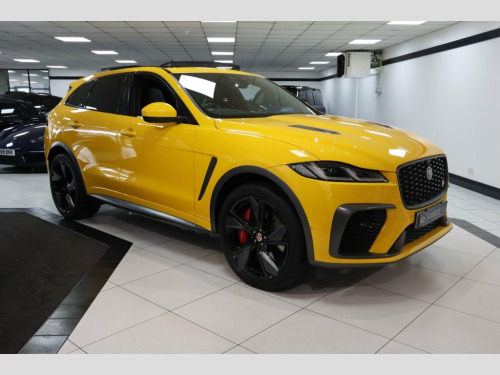 Jaguar F-PACE  5.0 P550 V8 SVR SUV 5dr Petrol Quickshift AWD Euro