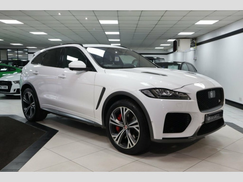 Jaguar F-PACE  5.0 P550 V8 SVR SUV 5dr Petrol Quickshift AWD Euro