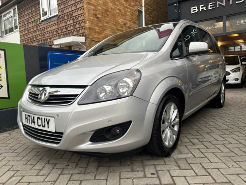 Vauxhall Zafira  1.8 16V Design Euro 5 5dr (SNav)