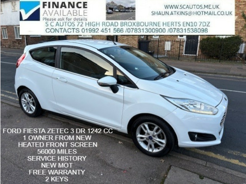 Ford Fiesta  ZETEC 3-Door