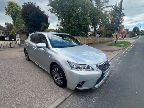 Lexus CT 200h  1.8 200h F Sport Hatchback 5dr Petrol Hybrid CVT Euro 6 (s/s) (136 ps)