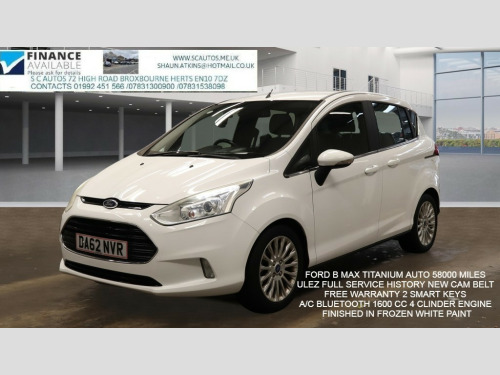 Ford B-Max  1.6 Titanium MPV 5dr Petrol Powershift Euro 5 (105 ps) 