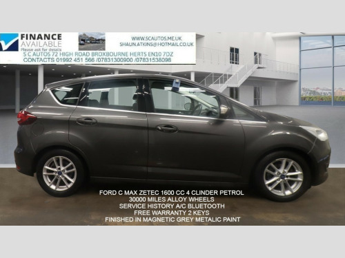 Ford C-MAX  1.6 Ti-VCT Zetec MPV 5dr Petrol Manual Euro 6 (125 ps) 