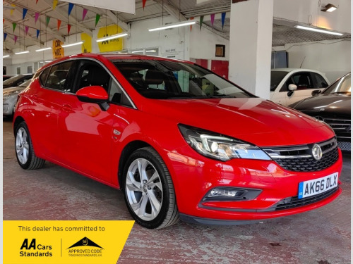 Vauxhall Astra  1.0i Turbo ecoFLEX SRi Hatchback 5dr Petrol Manual Euro 6 (s/s) (105 ps)