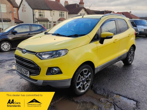Ford EcoSport  1.0T EcoBoost Titanium SUV 5dr Petrol Manual 2WD Euro 5 (s/s) (125 ps) 