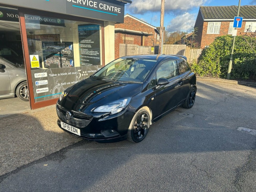 Vauxhall Corsa  1.4i ecoTEC SRi VX Line Nav Black Hatchback 3dr Pe