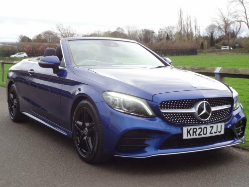 Mercedes-Benz C-Class  2.0 C220d AMG Line (Premium) Cabriolet 2dr Diesel 