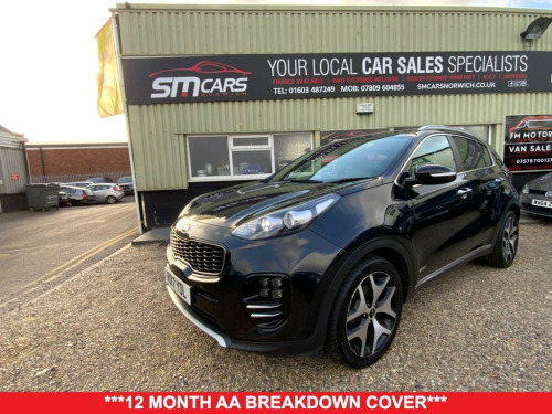 Kia Sportage  2.0 CRDI GT-LINE 5d 134 BHP FULL DEALER SERVICE HI