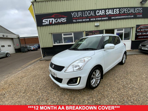 Suzuki Swift  1.2 SZ4 5d 94 BHP FULL SERVICE HISTORY 