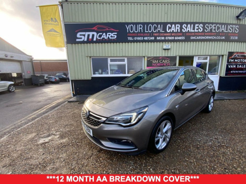 Vauxhall Astra  1.6 CDTi ecoFLEX SRi Nav Hatchback 5dr Diesel Manu