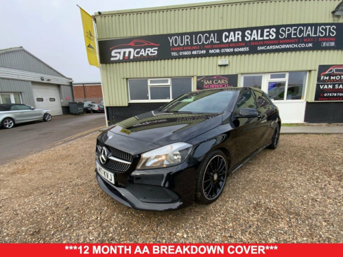 Mercedes-Benz A-Class A160 1.6 A160 AMG Line Hatchback 5dr Petrol Manual Euro