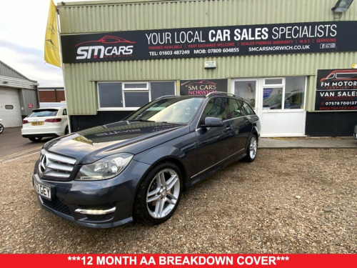 Mercedes-Benz C-Class C220 2.1 C220 CDI AMG Sport Estate 5dr Diesel G-Tronic+