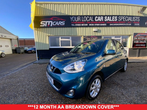 Nissan Micra  1.2 Acenta Hatchback 5dr Petrol CVT Euro 5 (80 ps)