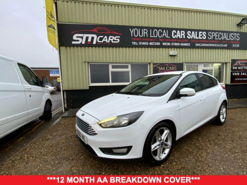 Ford Focus  1.0T EcoBoost Zetec Hatchback 5dr Petrol Manual Eu