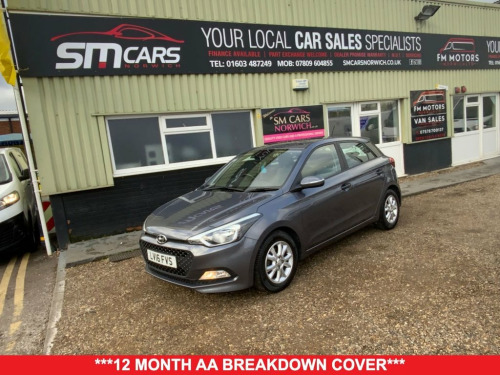 Hyundai i20  1.2 Blue Drive SE Hatchback 5dr Petrol Manual Euro