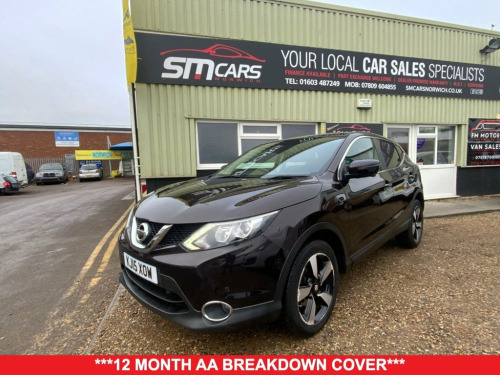 Nissan Qashqai  1.5 dCi n-tec SUV 5dr Diesel Manual 2WD Euro 6 (s/