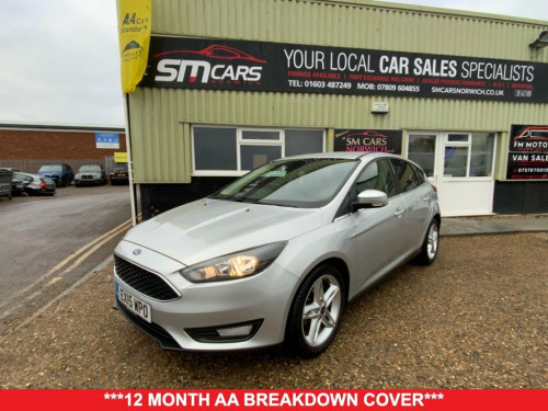 Ford Focus  1.0T EcoBoost Zetec Hatchback 5dr Petrol Manual Eu