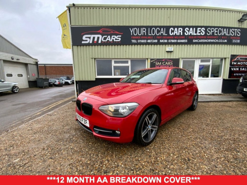 BMW 1 Series  1.6 114d Sport Hatchback 5dr Diesel Manual Euro 5 