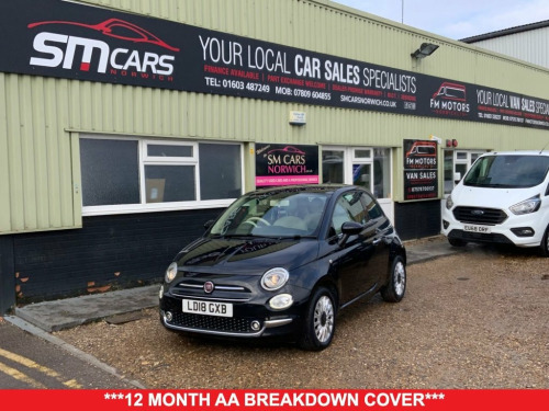 Fiat 500  1.2 Lounge Hatchback 3dr Petrol Manual Euro 6 (s/s