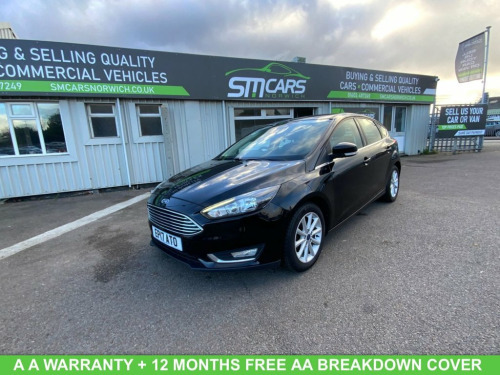 Ford Focus  1.0T EcoBoost Titanium Hatchback 5dr Petrol Manual