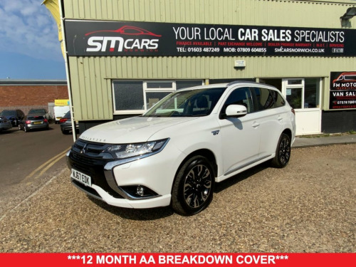 Mitsubishi Outlander  2.0h 12kWh 4h SUV 5dr Petrol Plug-in Hybrid CVT 4W