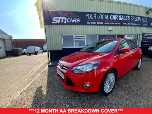 Ford Focus  1.0T EcoBoost Zetec Hatchback 5dr Petrol Manual Eu