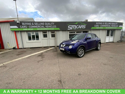 Nissan Juke  1.6 Tekna SUV 5dr Petrol XTRON Euro 5 (117 ps) FUL
