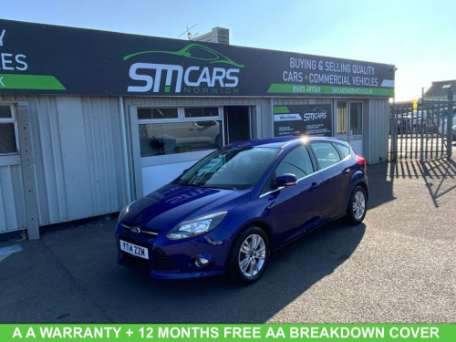 Ford Focus  1.6 Titanium Navigator Hatchback 5dr Petrol Powers