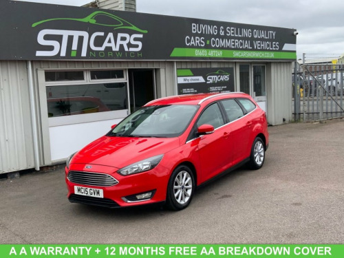 Ford Focus  1.6 Titanium Estate 5dr Petrol Powershift Euro 6 (