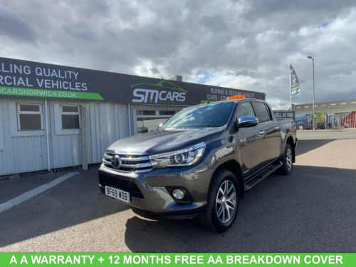 Toyota Hi-Lux  2.4 D-4D Invincible Pickup Double Cab 4dr Diesel A