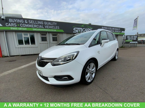 Vauxhall Zafira Tourer  1.4i Turbo SRi MPV 5dr Petrol Manual Euro 6 (140 p