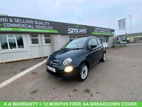 Fiat 500  1.2 ECO Pop Star Hatchback 3dr Petrol Manual Euro 