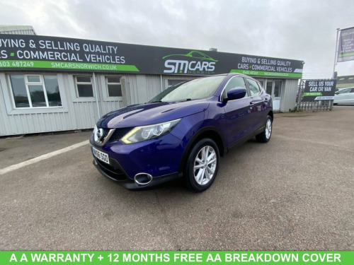 Nissan Qashqai  1.5 dCi Acenta SUV 5dr Diesel Manual 2WD Euro 6 (s 