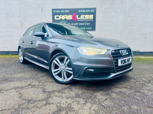 Audi A3  1.6 TDI 110 S Line 5dr [Nav]