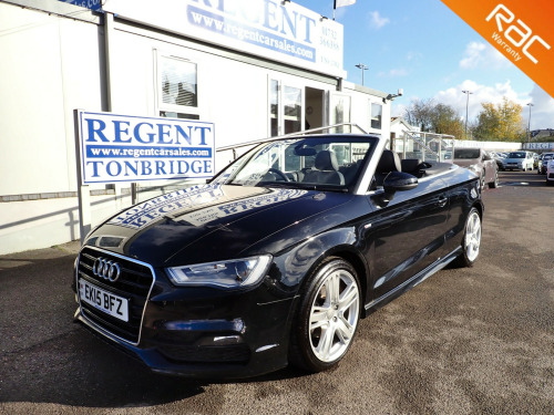 Audi A3 Cabriolet  1.4 TFSI CoD S line Convertible 2dr Petrol Manual Euro 6 (s/s) (150 ps)