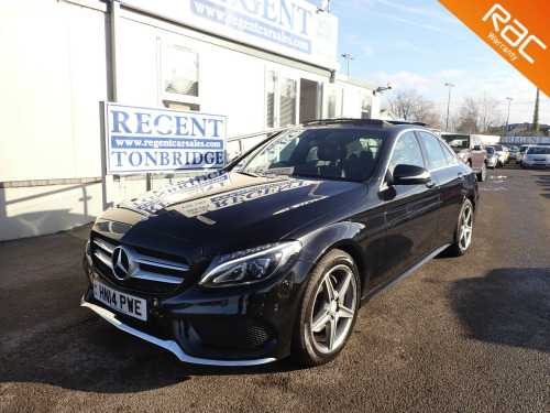 Mercedes-Benz C-Class C220 2.1 C220 BlueTEC AMG Line Saloon 4dr Diesel G-Tronic+ Euro 6 (s/s) (170 ps)