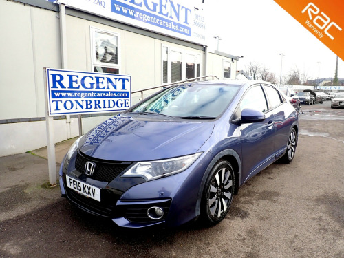 Honda Civic  1.8 i-VTEC SE Plus Hatchback 5dr Petrol Manual Euro 6 (s/s) (142 ps)