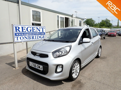 Kia Picanto  1.25 3 Hatchback 5dr Petrol Manual Euro 6 (SNav) (84 bhp)
