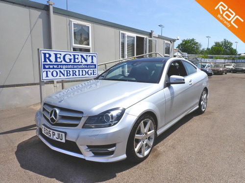Mercedes-Benz C-Class C180 1.6 C180 AMG Sport Edition Coupe 2dr Petrol G-Tronic+ Euro 6 (s/s) (156 ps)