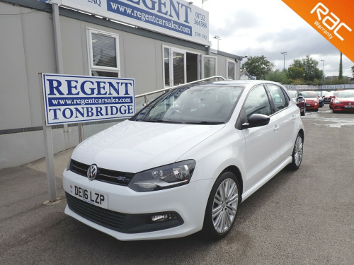 Volkswagen Polo  1.4 TSI BlueMotion Tech ACT BlueGT Hatchback 5dr Petrol Manual Euro 6 (s/s)