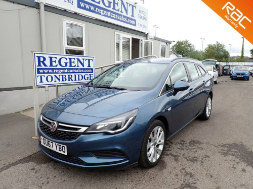Vauxhall Astra  1.0i Turbo ecoFLEX Tech Line Sports Tourer 5dr Petrol Manual Euro 6 (s/s) (