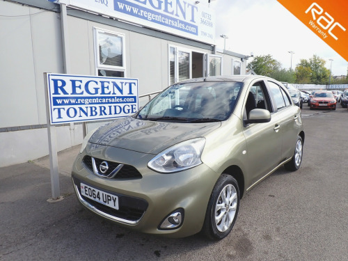 Nissan Micra  1.2 Acenta Hatchback 5dr Petrol CVT Euro 5 (80 ps) 