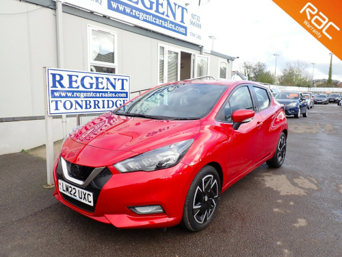 Nissan Micra  1.0 IG-T Acenta Hatchback 5dr Petrol Manual Euro 6 (s/s) (92 ps) 