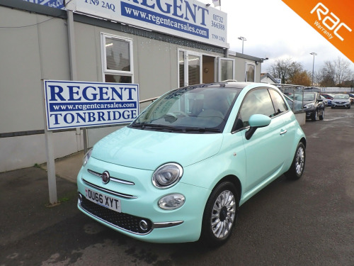 Fiat 500  1.2 Lounge Hatchback 3dr Petrol Manual Euro 6 (s/s) (69 bhp) 